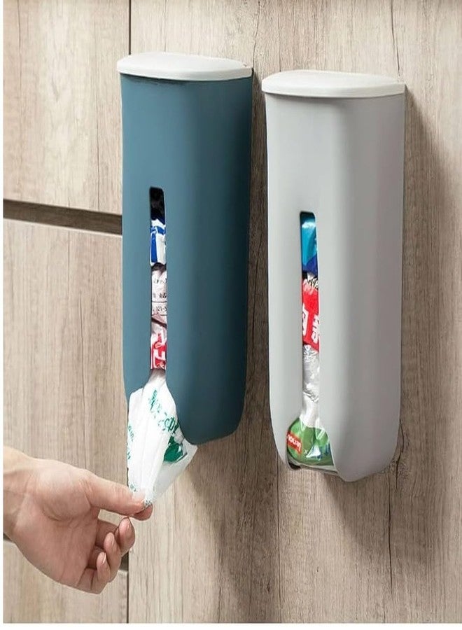 RATEHALF Kitchen Grocery Plastic Bag Holder and Dispenser Garbage Bag Dispenser Storage Box for Plastic Bags - Bag Saver Bag Storage for Plastic Bags - Image 3